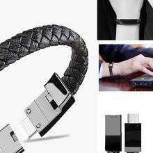 BRACELETE DE COURO PREMIER STYLE - CARREGADOR USB